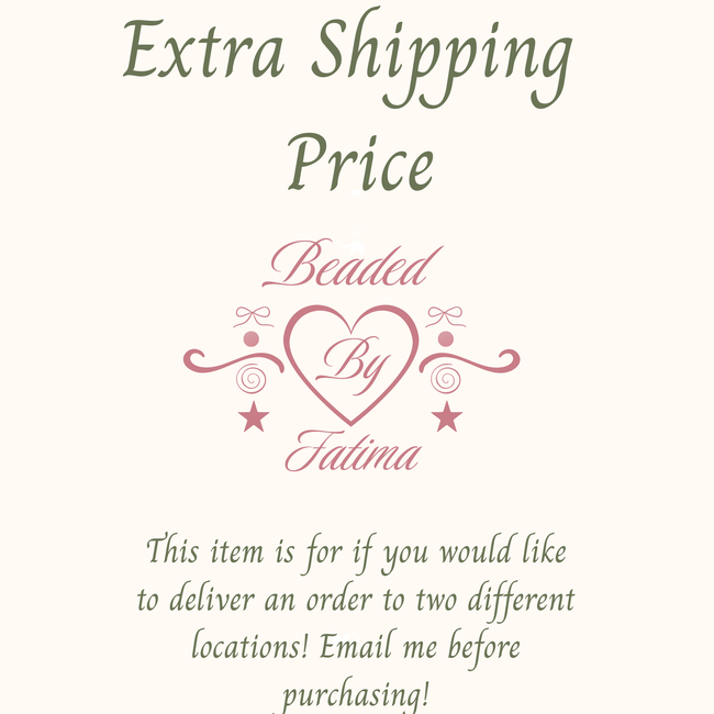 Extra Shipping Price