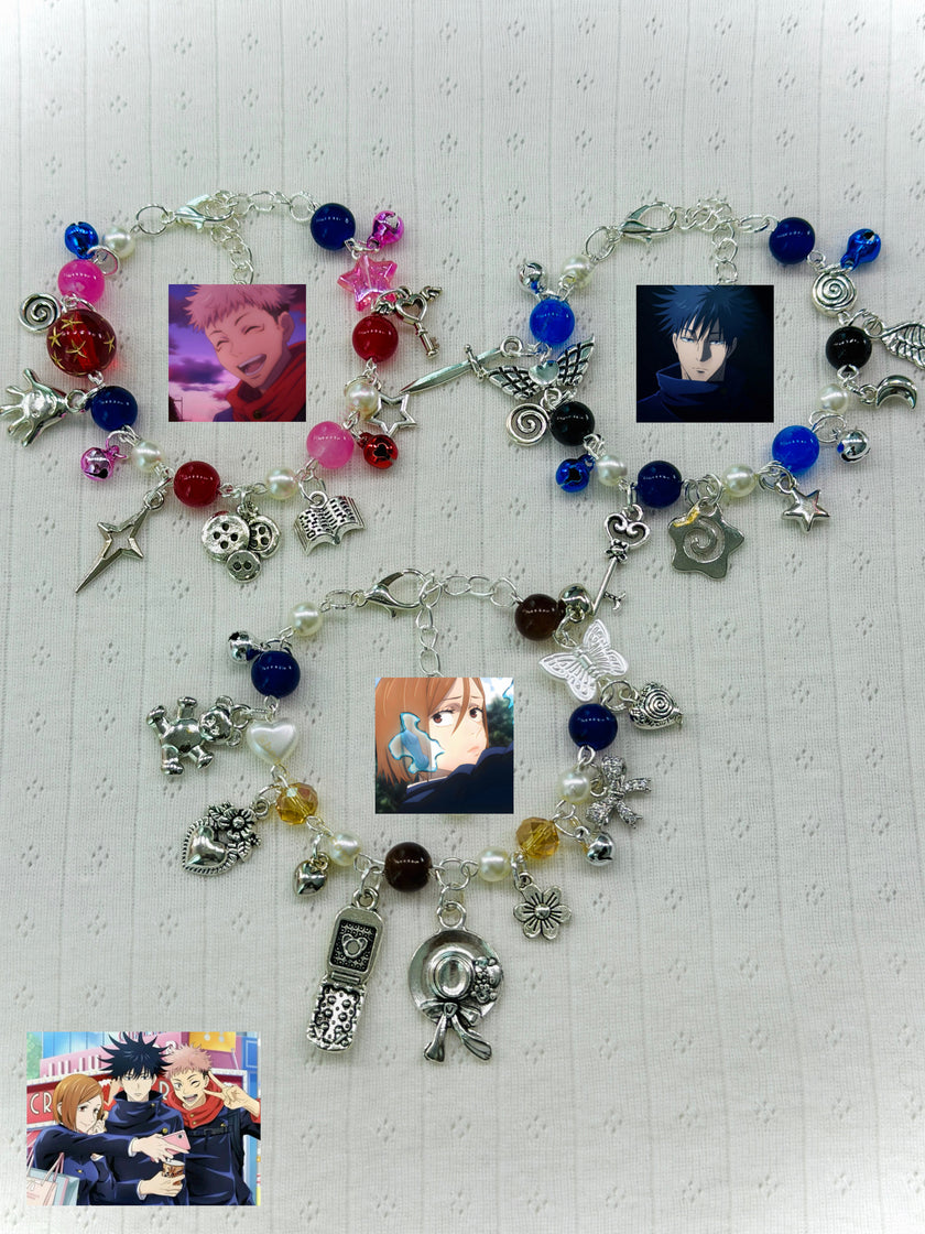 jjk trio bracelets