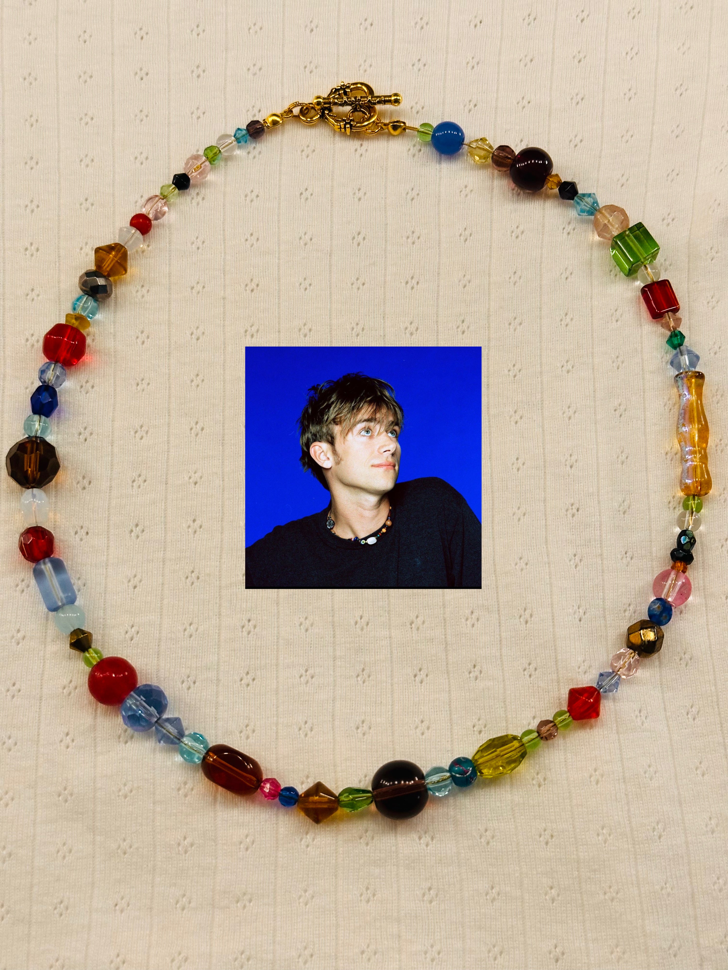 Damon Albarn Inspired Necklace