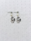 renaissance unicorn earrings