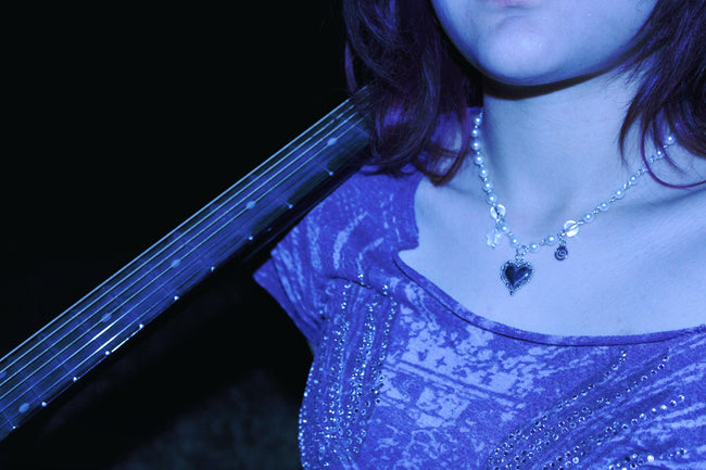 Swirl of hearts necklace !