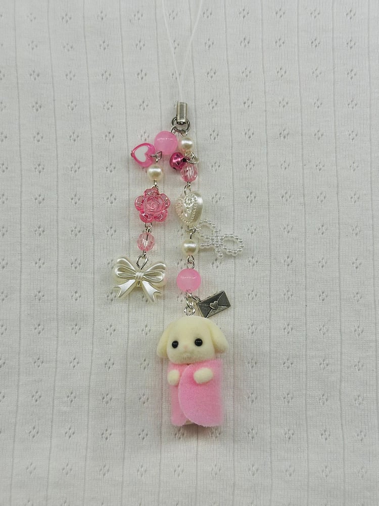 Baby Rabbit Calico Critter Keychains!