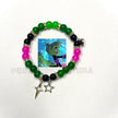 Beast Boy and Raven Matching Bracelets