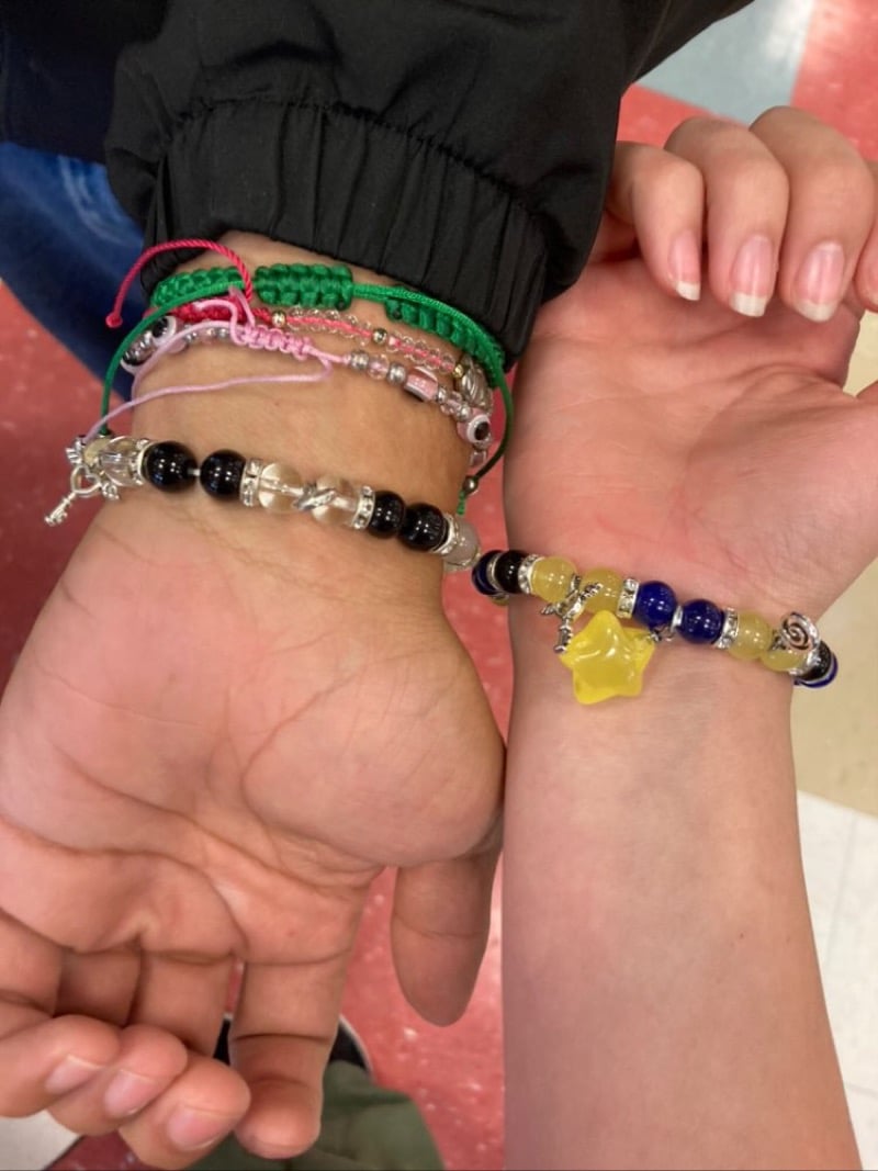 Coraline and Wybie Matching Bracelets!