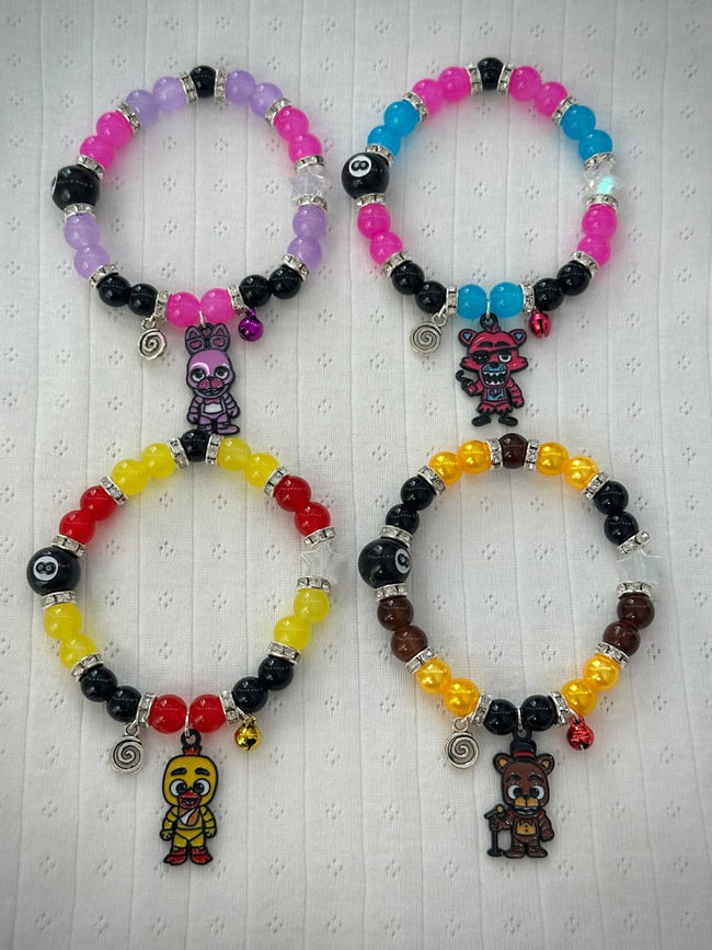 Five Nights At Freddy’s Inspired Bracelets