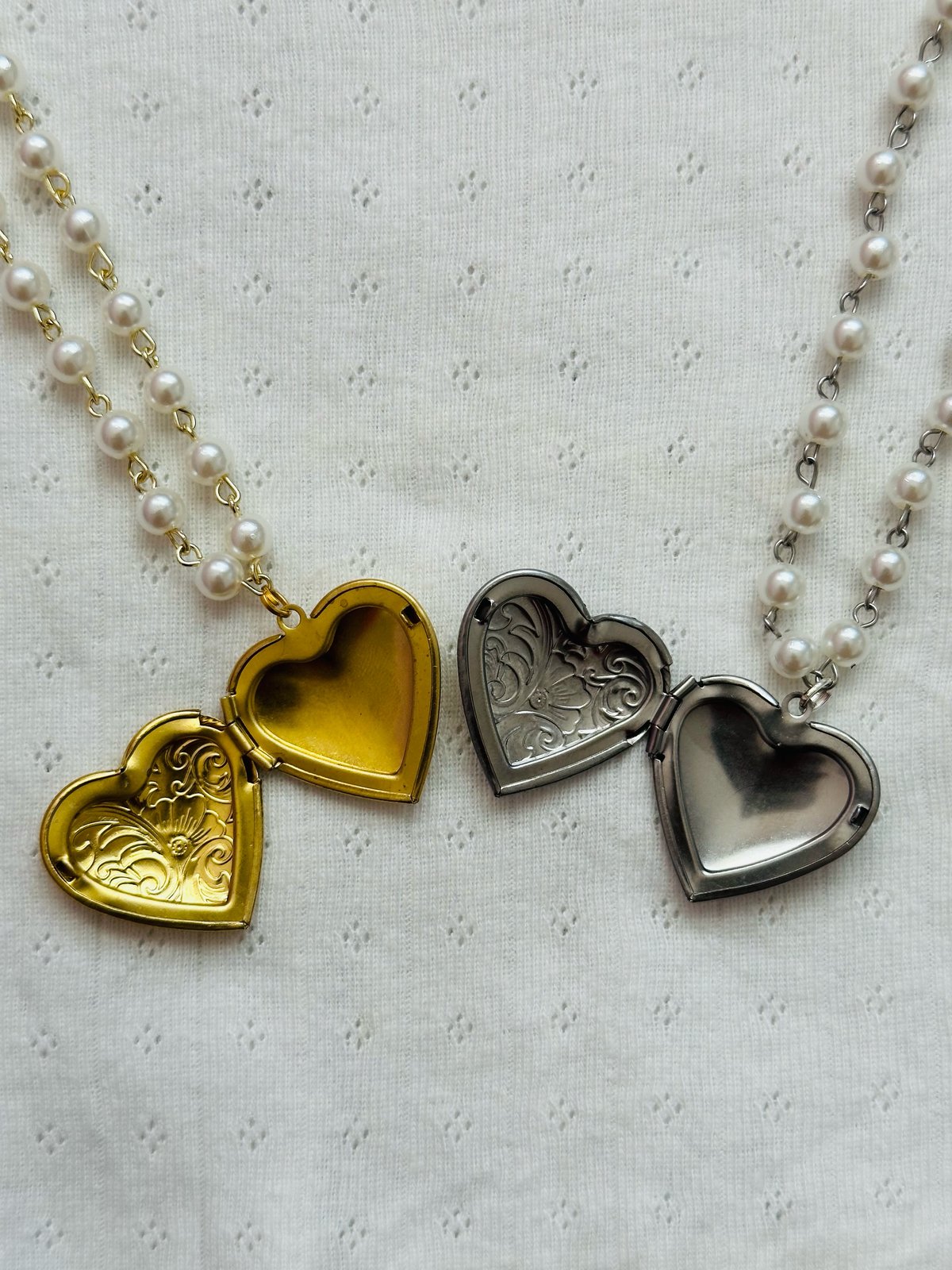 Gold or Silver Locket Necklaces!