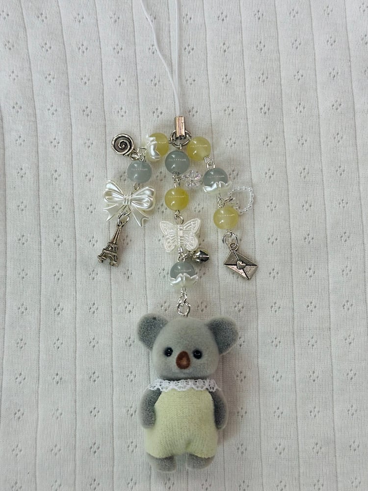 Koala and Cat Calico Critter Keychains