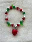 Strawberry Inspired Bracelet 🍓