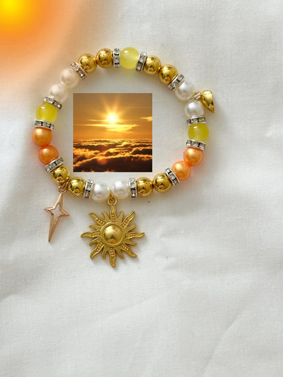 Sun and Moon Matching Bracelets