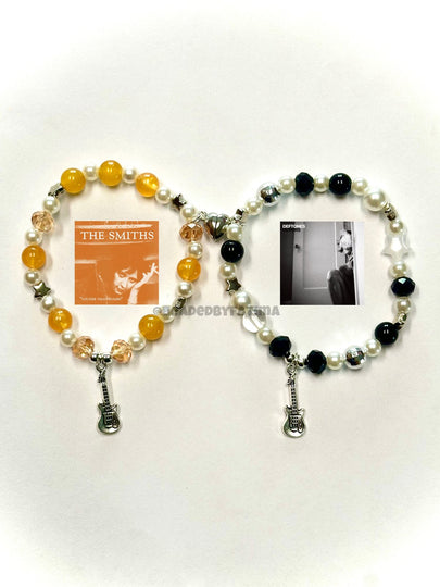 The Smiths and Deftones Matching Bracelets