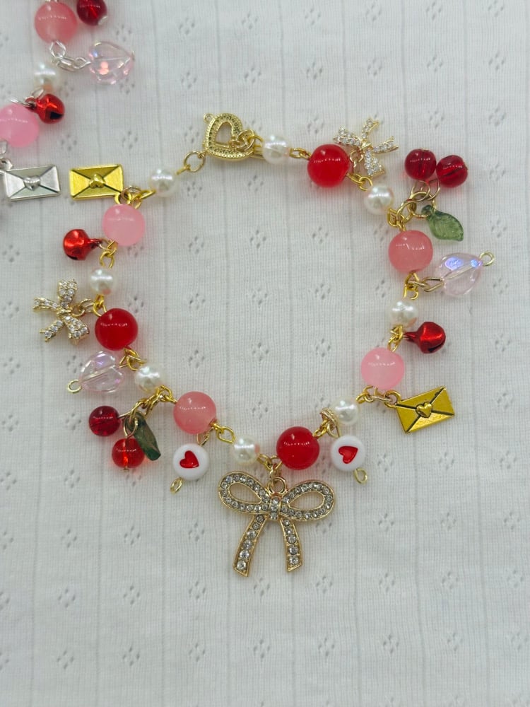 Valentine’s day Charm bracelet